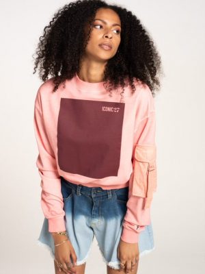 Iconic27 | Sweat Coral - Roze