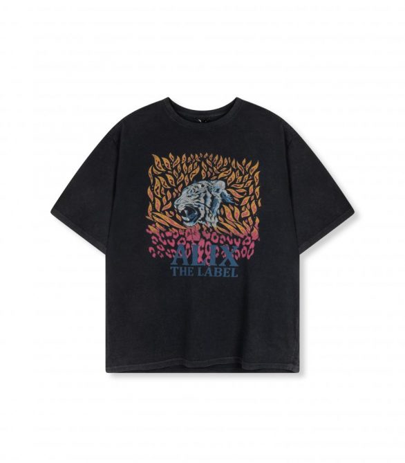 Alix the label | Tiger Shirt - Zwart