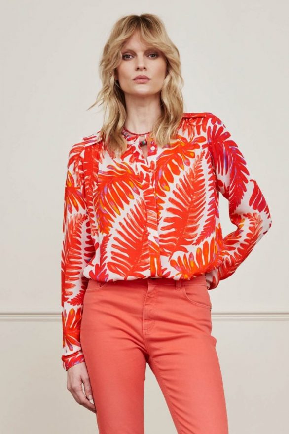 Fabienne Chapot | Sunset Blouse - Oranje - Afbeelding 2
