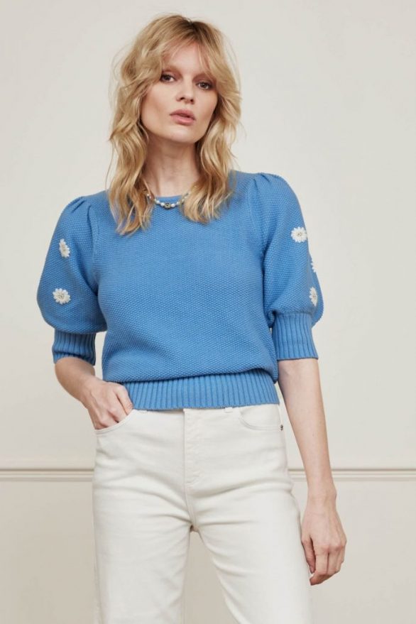 Fabienne Chapot | Rice Pullover - Blauw - Afbeelding 2