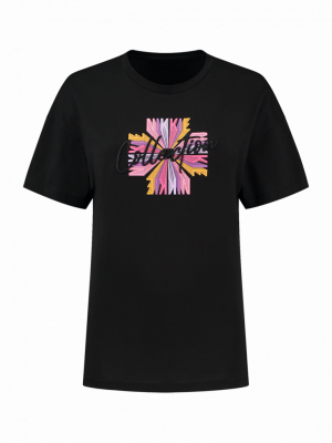 Nikkie | Rainbow Shirt - Zwart