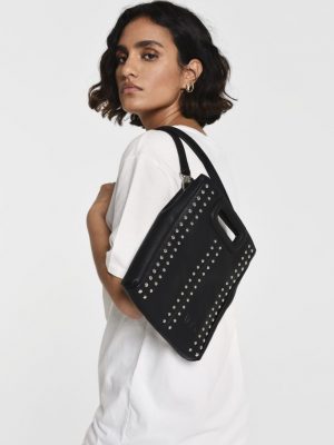 Alix the label | Studded Bag - Zwart