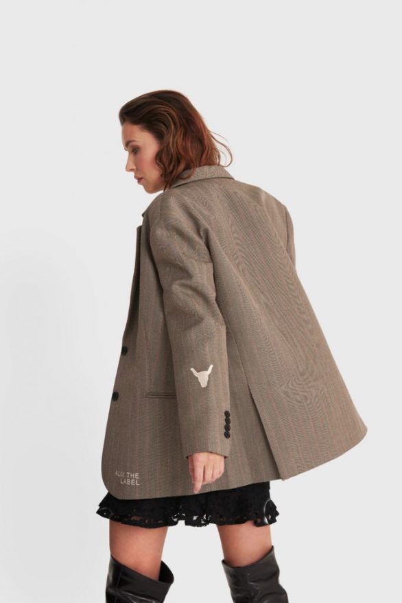 Alix the label | Classy Blazer - Camel - Afbeelding 3