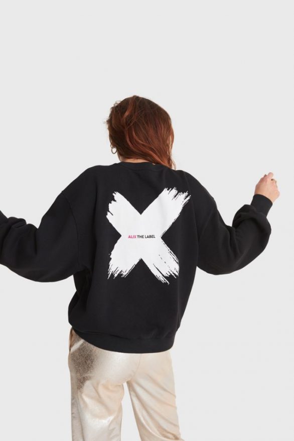 Alix the label | Oversized Sweater - Zwart - Afbeelding 2