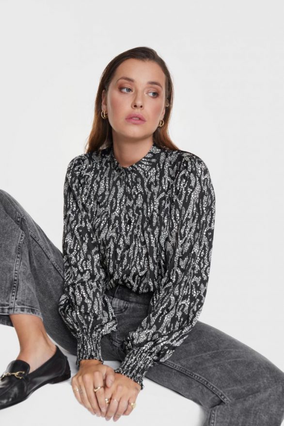 Alix the label | Animal Top - Zwart - Afbeelding 2