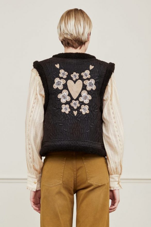 Fabienne Chapot | Ivo Gilet - Zwart - Afbeelding 3
