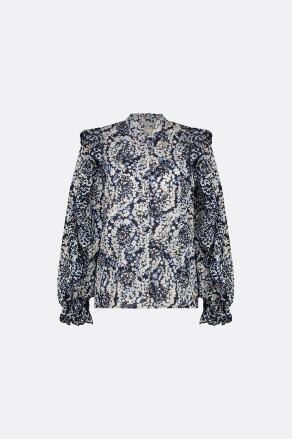 Fabienne Chapot | Phaedra Blouse - Donkerblauw