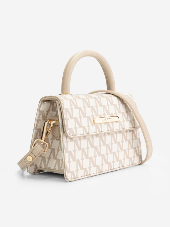 Nikkie | Logo Shoulderbag - Beige - Afbeelding 2