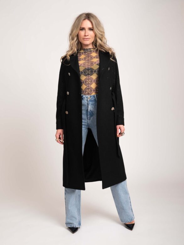 Nikkie | Mesh Top - Geel - Afbeelding 3