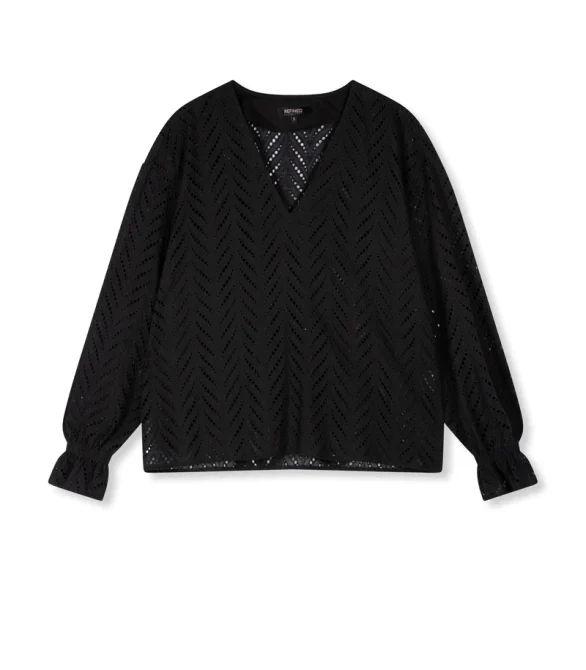 Refined | Blouse - Zwart