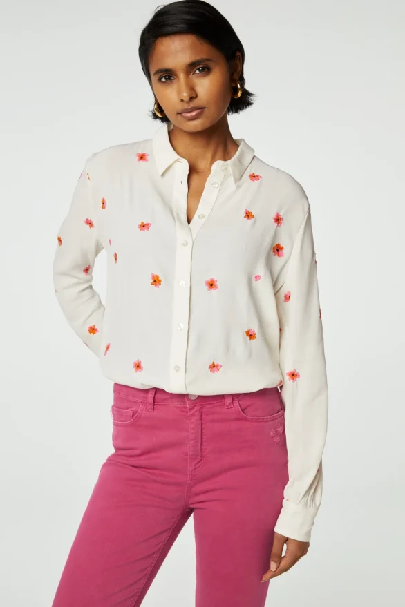 Fabienne Chapot | Lot Blouse - Offwhite - Afbeelding 3