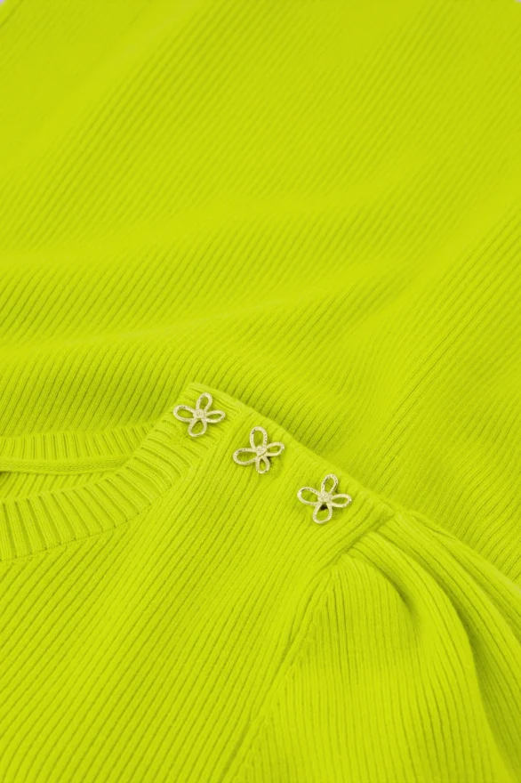 Fabienne Chapot | Lillian Pullover - Groen - Afbeelding 3