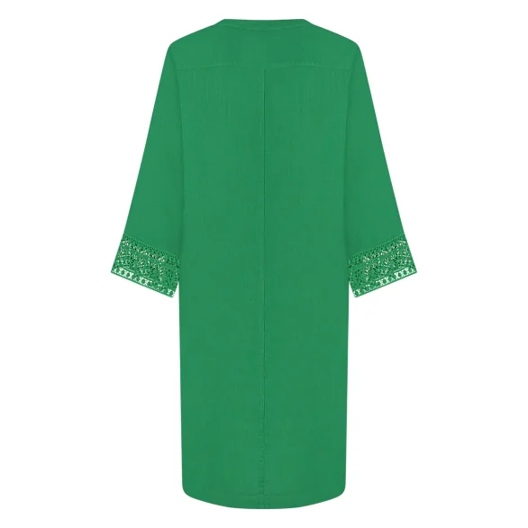 Nukus | Carol Dress - Groen - Afbeelding 2