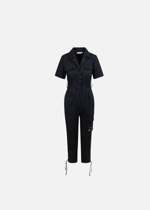 Off the pitch | Jumpsuit - Zwart