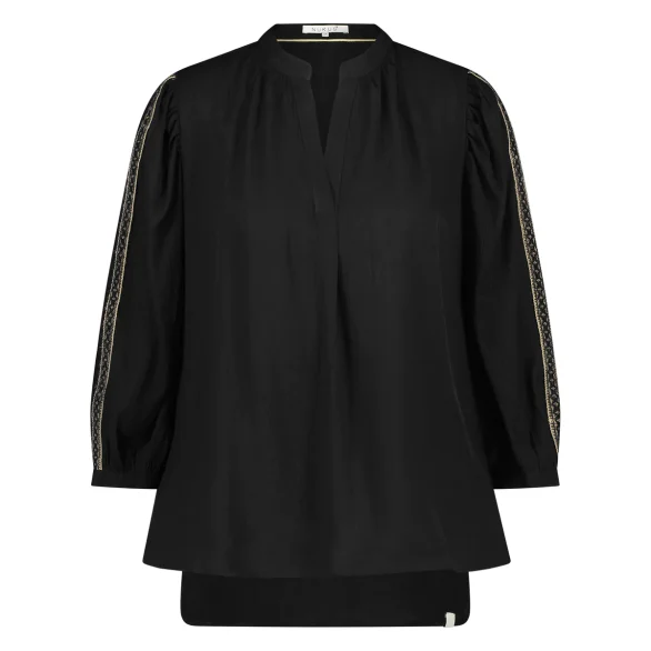 Nukus | Blouse - Zwart