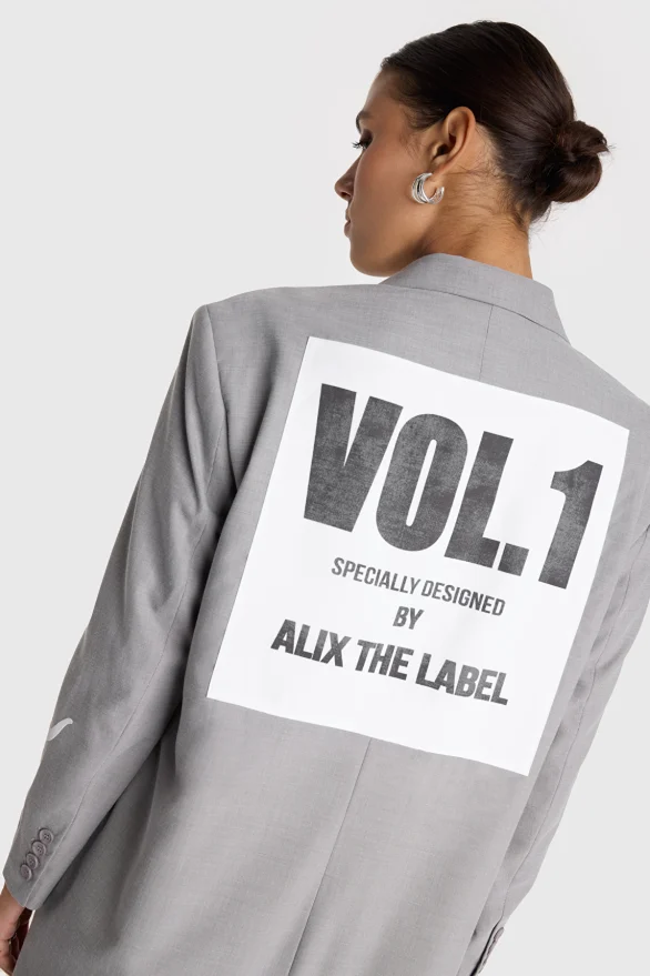 Alix the label | CLEAN LONG BLAZER - Afbeelding 4