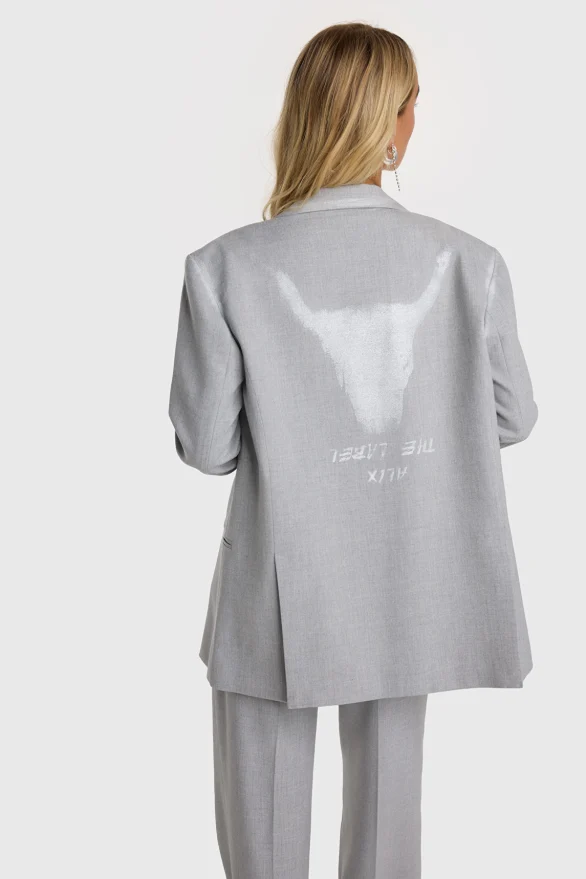 Alix the label | FOIL STRIPE BLAZER - Afbeelding 3