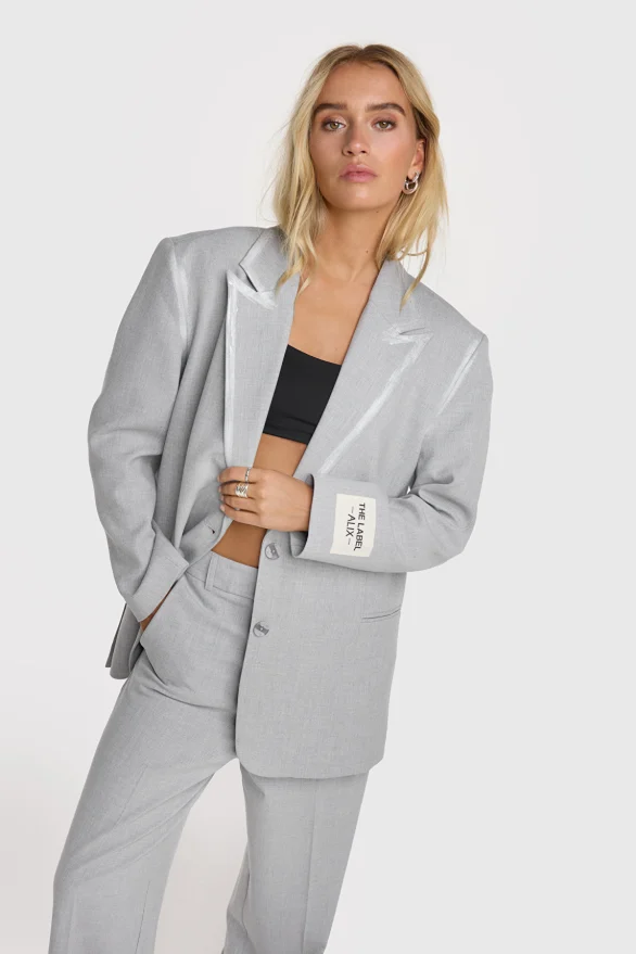 Alix the label | FOIL STRIPE BLAZER - Afbeelding 4