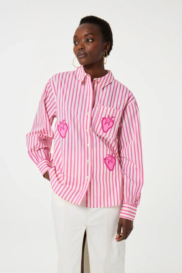 Fabienne Chapot | Alex Blouse roze - Afbeelding 2