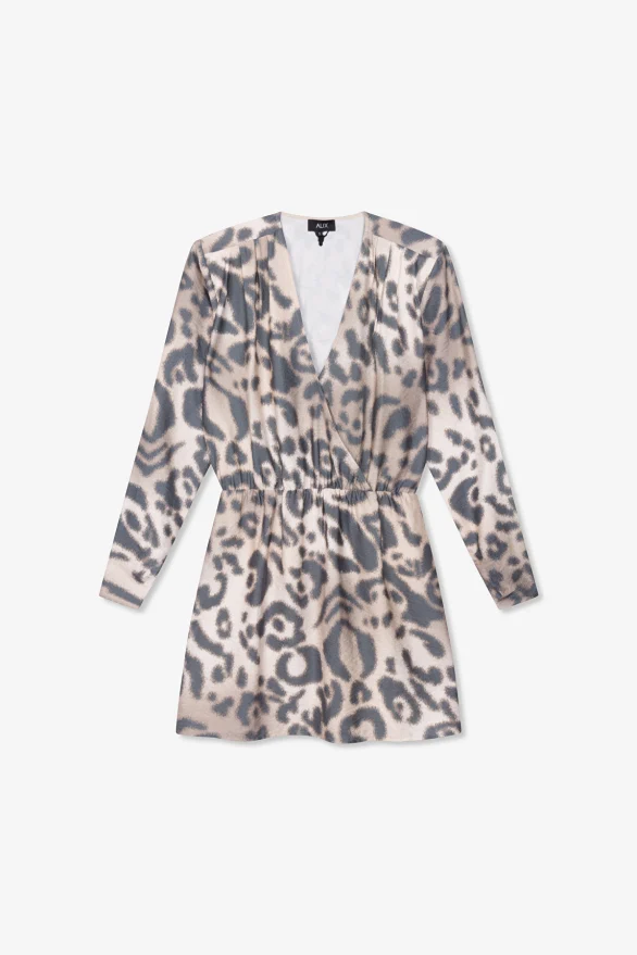 Alix the label | JAGUAR FAKE WRAP DRESS