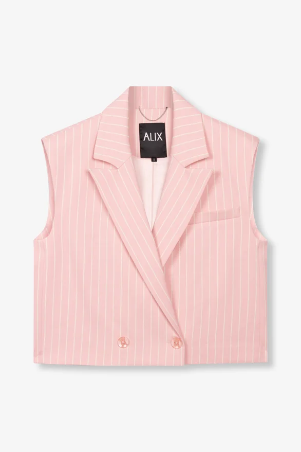 Alix the label | PINSTRIPE WAISTCOAT