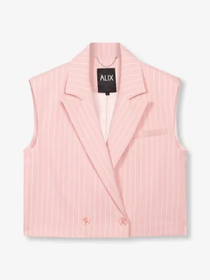 Alix the label | PINSTRIPE WAISTCOAT