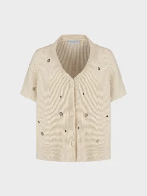 Amaya Amsterdam | Gilet | Beige