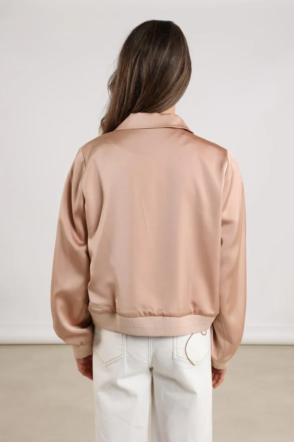 Nukus | Noa Bomber | Dusty Pink - Afbeelding 4
