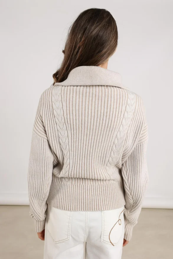 Nukus | Clair Pullover Zipper - Afbeelding 4