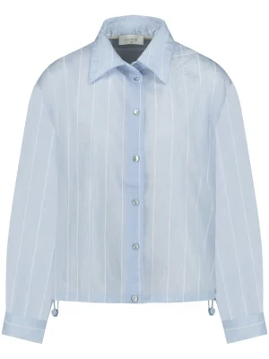 Nukus | Iris Blouse Stripe | Ice/Off White