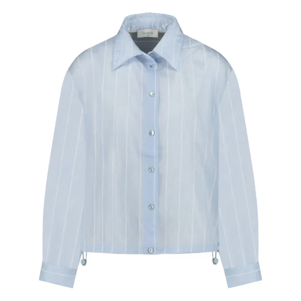 Nukus | Iris Blouse Stripe | Ice/Off White