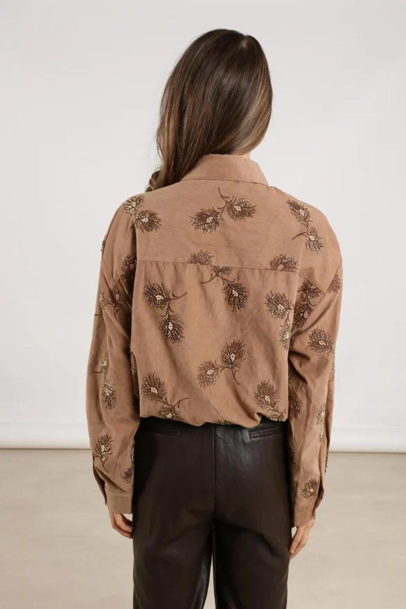 Nukus | Iris Blouse Embroidery - Afbeelding 4