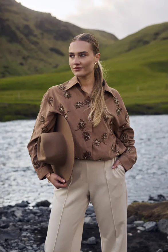Nukus | Iris Blouse Embroidery - Afbeelding 5