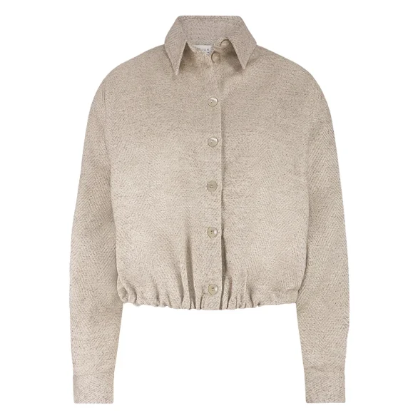 Nukus | Lara Blouse Strass | Sand