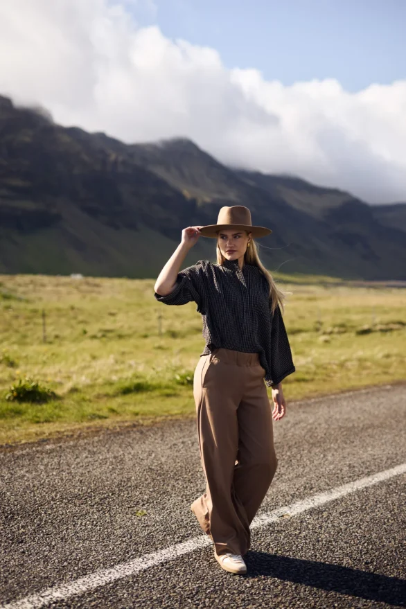 Nukus | Seme Pants | Camel - Afbeelding 2