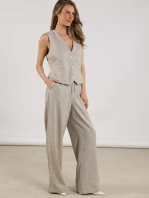 Nukus | Vera Pants Strass | Sand